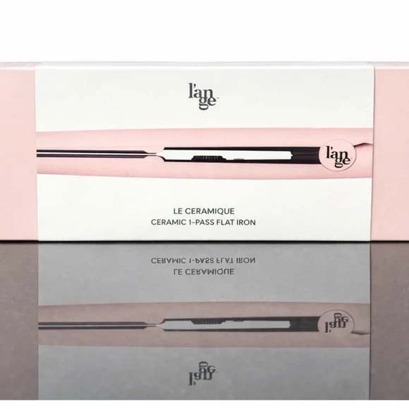 Lange Ceramic Flat Iron in Soft Pink new sealed! - Picture 4 of 4